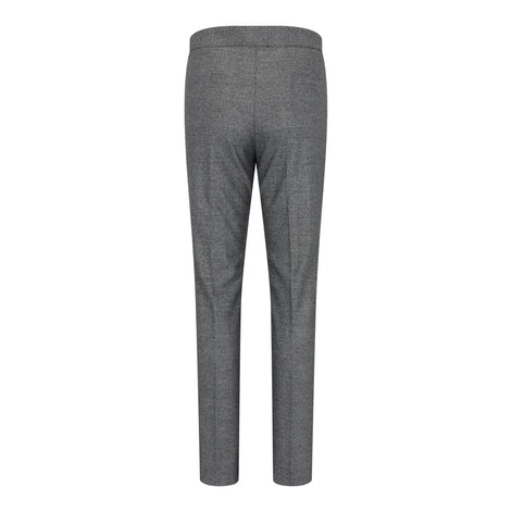 Smart Prince of Wales Check Suit — Grey