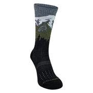 Mens Ladies Light Performance Crew Merino Wool Socks | Trekking Socks