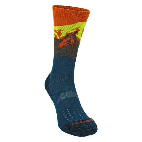 Mens Ladies Light Performance Crew Merino Wool Socks | Trekking Socks