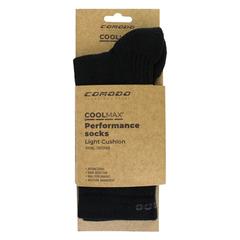 Mens Ladies Performance Coolmax Socks | Breathable Cushioned Walking Socks