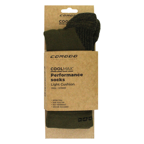 Mens Ladies Performance Coolmax Socks | Breathable Cushioned Walking Socks