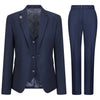 Classic Tailored Suit — Navy for women, styled for work