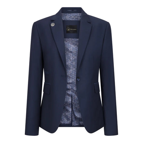 Classic Tailored Suit — Navy