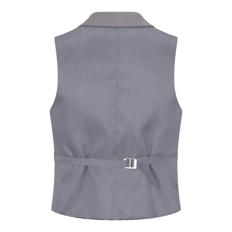 TPW-15 - Women's 3 Piece Plain Grey Suit