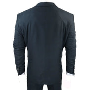 AK-07 - Men's 3 Piece Olive Check Suit