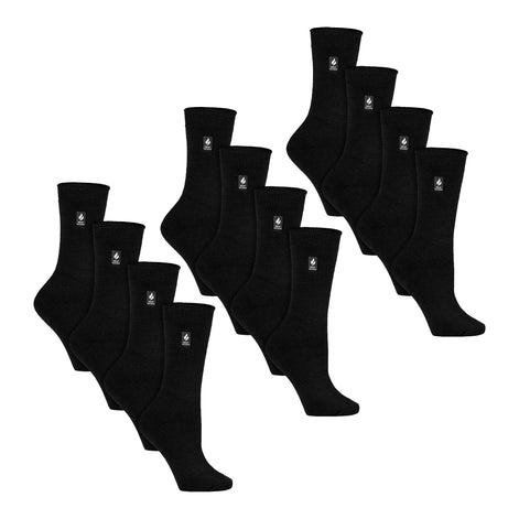 Ladies Ultra Lite Extra Thin 1.0 TOG Casual Thermal Socks (Multipack Options)