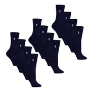 Ladies Ultra Lite Extra Thin 1.0 TOG Casual Thermal Socks (Multipack Options)