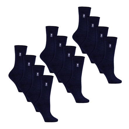Ladies Ultra Lite Extra Thin 1.0 TOG Casual Thermal Socks (Multipack Options)