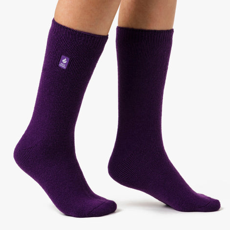 Ladies Ultra Lite Extra Thin 1.0 TOG Casual Thermal Socks (Multipack Options)
