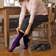Ladies Ultra Lite Extra Thin 1.0 TOG Casual Thermal Socks (Multipack Options)