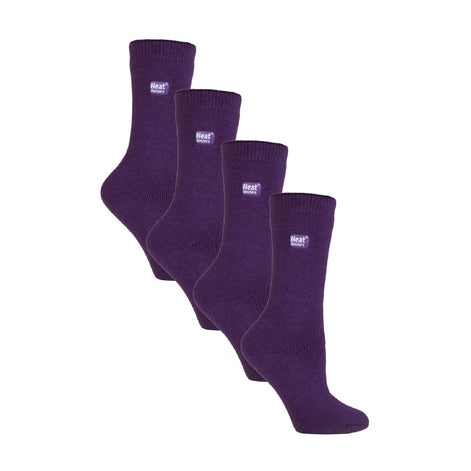 Ladies Ultra Lite Extra Thin 1.0 TOG Casual Thermal Socks (Multipack Options)