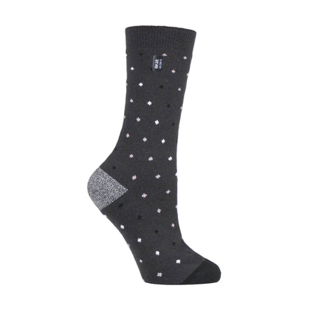 Ladies Ultra Lite Extra Thin 1.0 TOG Casual Thermal Socks (Multipack Options)