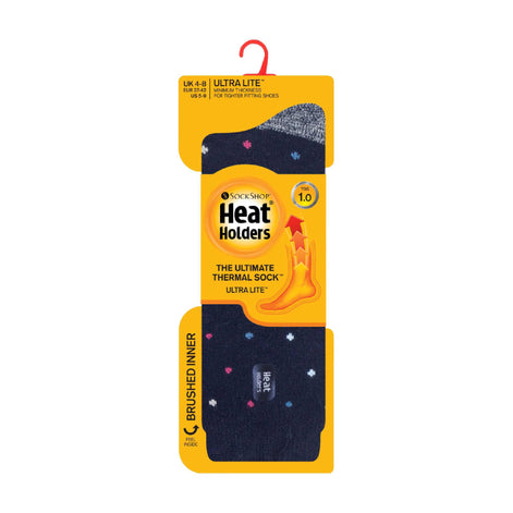 Ladies Ultra Lite Extra Thin 1.0 TOG Casual Thermal Socks (Multipack Options)