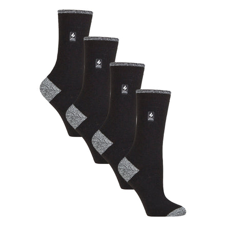 Ladies Ultra Lite Extra Thin 1.0 TOG Casual Thermal Socks (Multipack Options)