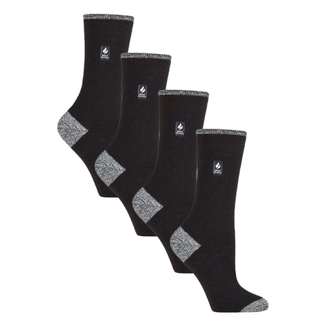 Ladies Ultra Lite Extra Thin 1.0 TOG Casual Thermal Socks (Multipack Options)