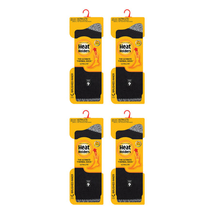 Ladies Ultra Lite Extra Thin 1.0 TOG Casual Thermal Socks (Multipack Options)