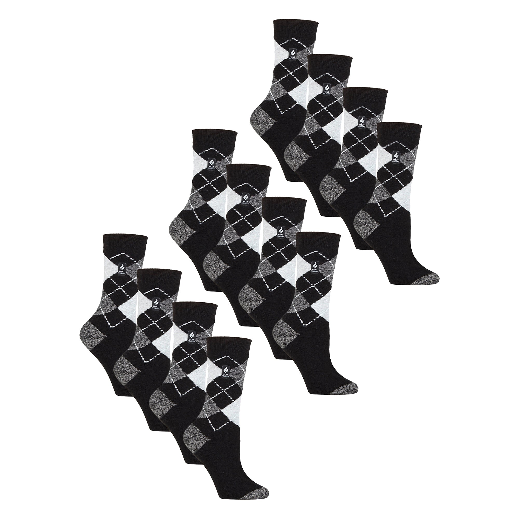 Ladies Ultra Lite Extra Thin 1.0 TOG Casual Thermal Socks (Multipack Options)