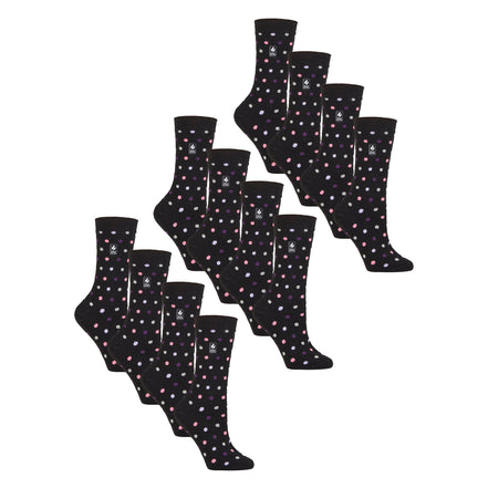 Ladies Ultra Lite Extra Thin 1.0 TOG Casual Thermal Socks (Multipack Options)