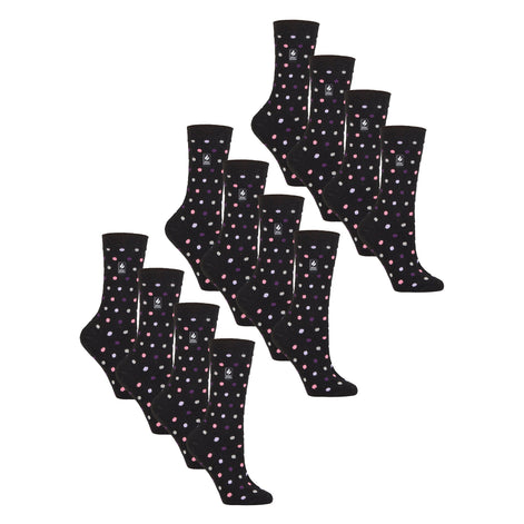 Ladies Ultra Lite Extra Thin 1.0 TOG Casual Thermal Socks (Multipack Options)