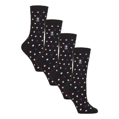 Ladies Ultra Lite Extra Thin 1.0 TOG Casual Thermal Socks (Multipack Options)