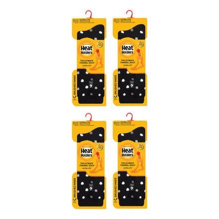 Ladies Ultra Lite Extra Thin 1.0 TOG Casual Thermal Socks (Multipack Options)