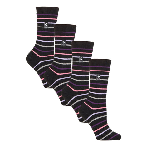 Ladies Ultra Lite Extra Thin 1.0 TOG Casual Thermal Socks (Multipack Options)