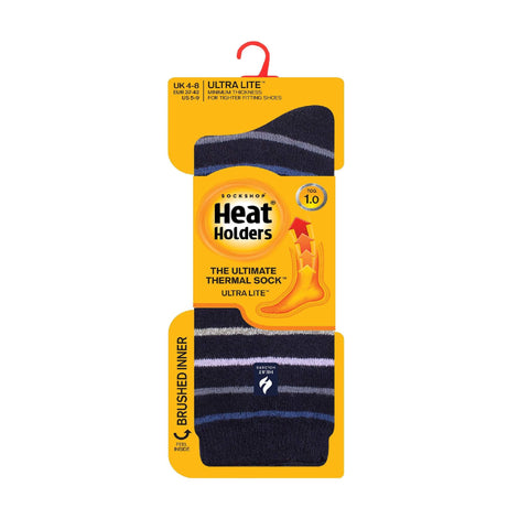 Ladies Ultra Lite Extra Thin 1.0 TOG Casual Thermal Socks (Multipack Options)