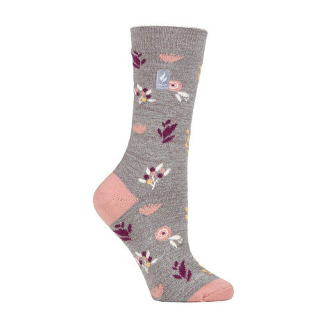 Ladies Ultra Lite Extra Thin 1.0 TOG Casual Thermal Socks (Multipack Options)