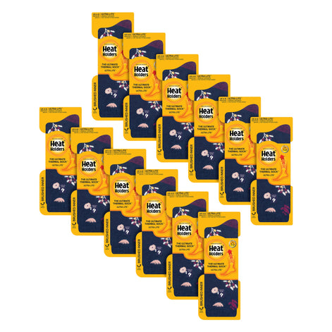 Ladies Ultra Lite Extra Thin 1.0 TOG Casual Thermal Socks (Multipack Options)