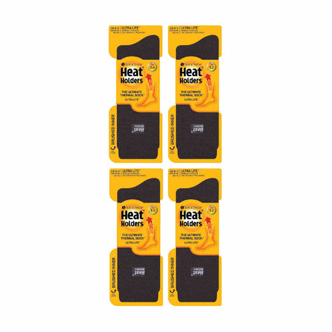 Mens Ultra Lite Extra Thin 1.0 TOG Casual Thermal Socks (Multipack Options)