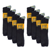 Mens Long Knee High Work Socks (Multipack Options)