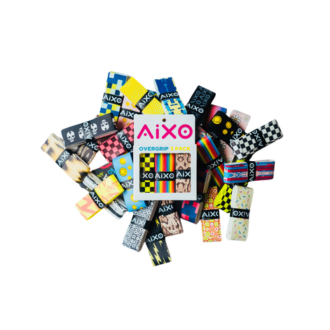 Aixo Lightning Tacky Overgrip Black