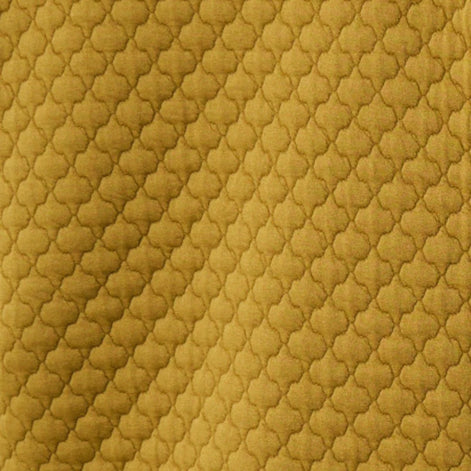 Jan Tile Quilted Sweatshirt - Dark Mustard