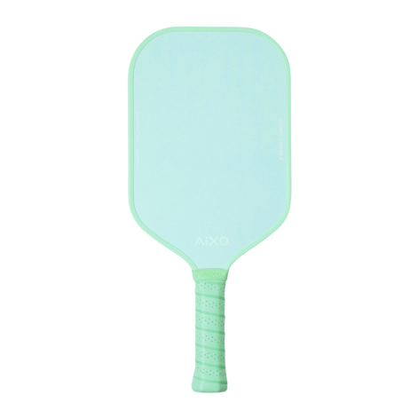 Aixo CP03 Ghost Series Pastel De Mint T700 Carbon Pickleball Paddle