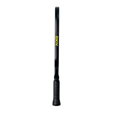 Aixo P14C Reaper Series Insane Bolt 18k Raw Carbon Pickleball Paddle