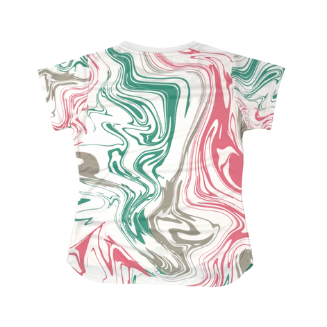 AIXO Chrome  Womens T-Shirt - White