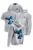 XAPE Inferno V1 Hoodie & Tee Combo - Sports Grey