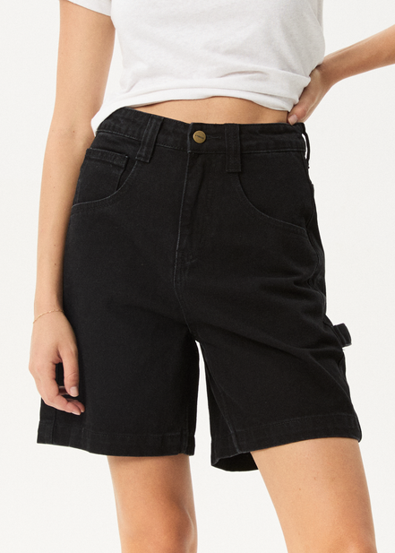 Afends Emilie- Denim Workwear Short