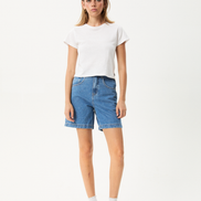 Afends Emilie- Denim Workwear Short