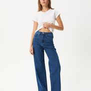 Afends Bella- Denim Wide Leg Baggy Jean