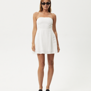 Afends Lilo- Strapless Mini Dress