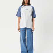 AFENDS Ryan Oversized Raglan Tee