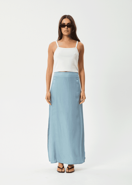 AFENDS Grace Cupro Maxi Skirt