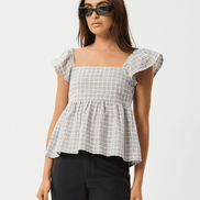 AFENDS Seersucker Top