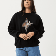 AFENDS Pixie Recyled Crew Neck Jumper