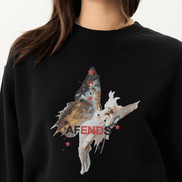 AFENDS Pixie Recyled Crew Neck Jumper