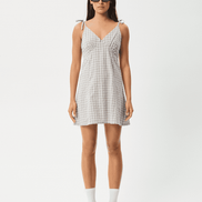 AFENDS Drew Seersucker Mini Dress