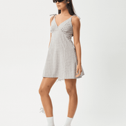AFENDS Drew Seersucker Mini Dress