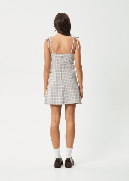 AFENDS Drew Seersucker Mini Dress