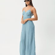 AFENDS Delia Cupro Maxi Dress